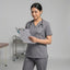 Female Gray Premium Medical Scrubs