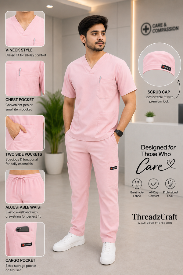 Imported Stretchable Medical Scrubs for Men & Women