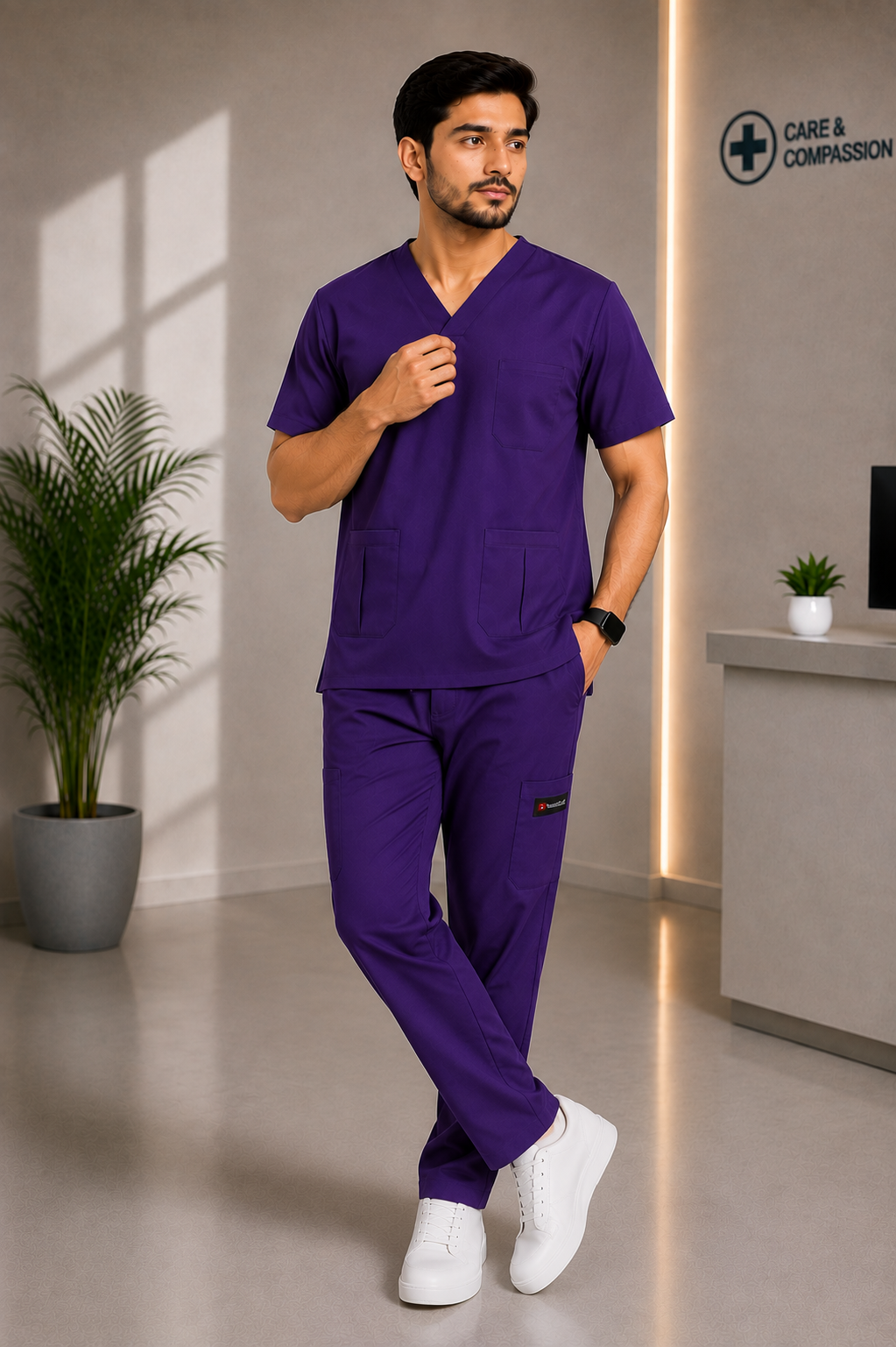 Imported Stretchable Medical Scrubs for Men & Women
