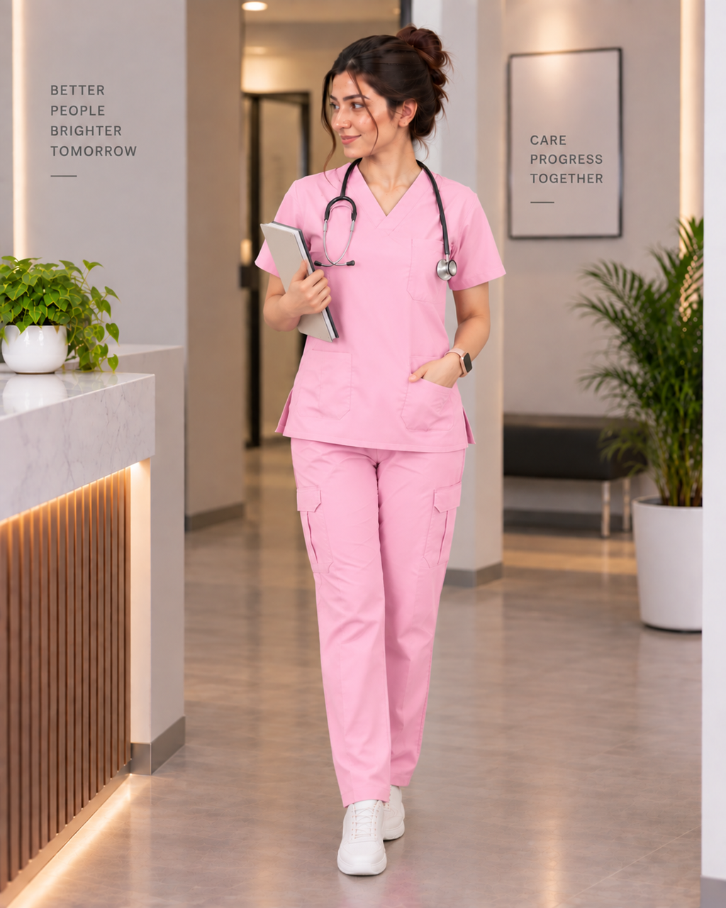 Imported Stretchable Medical Scrubs for Men & Women