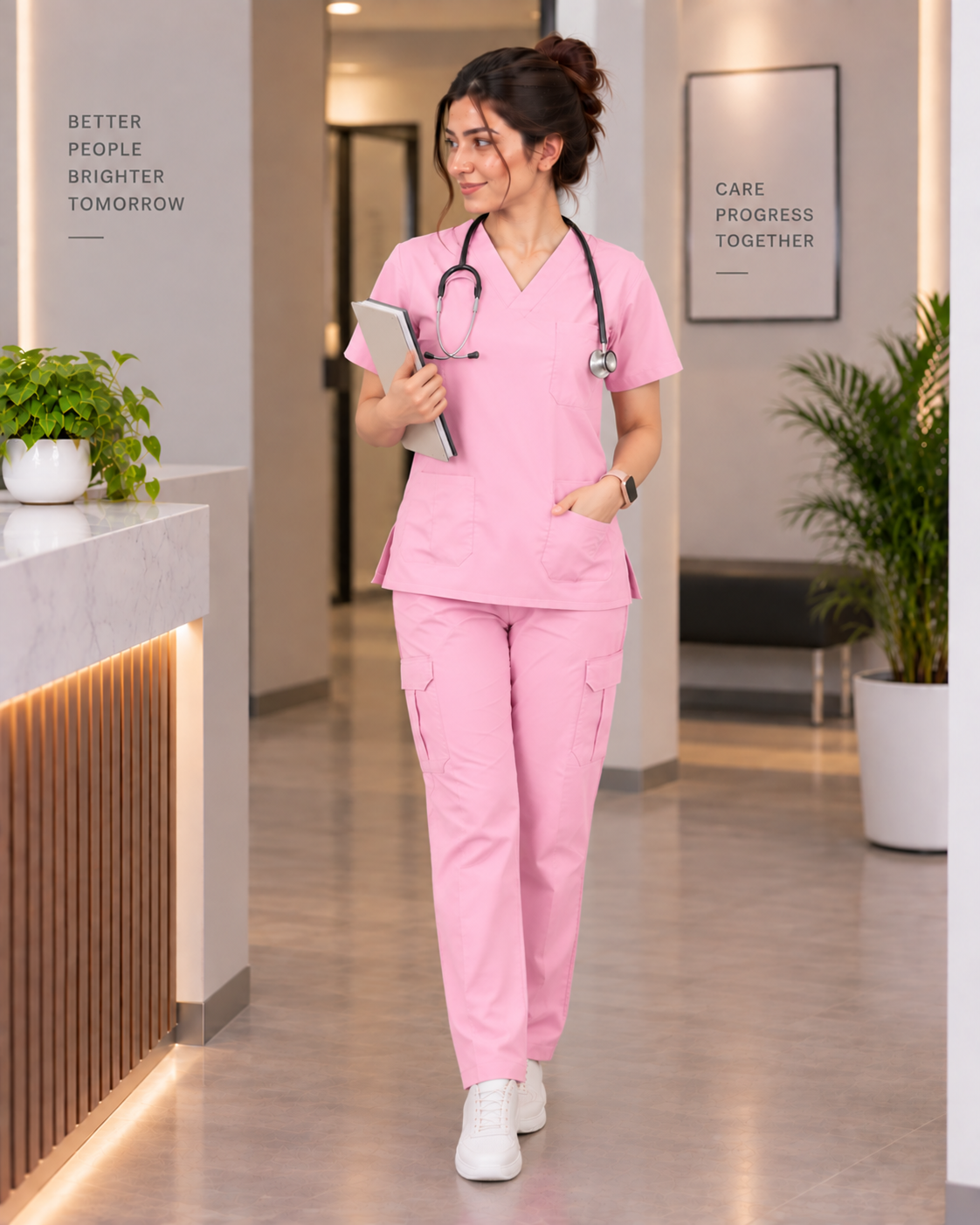 Imported Stretchable Medical Scrubs for Men & Women