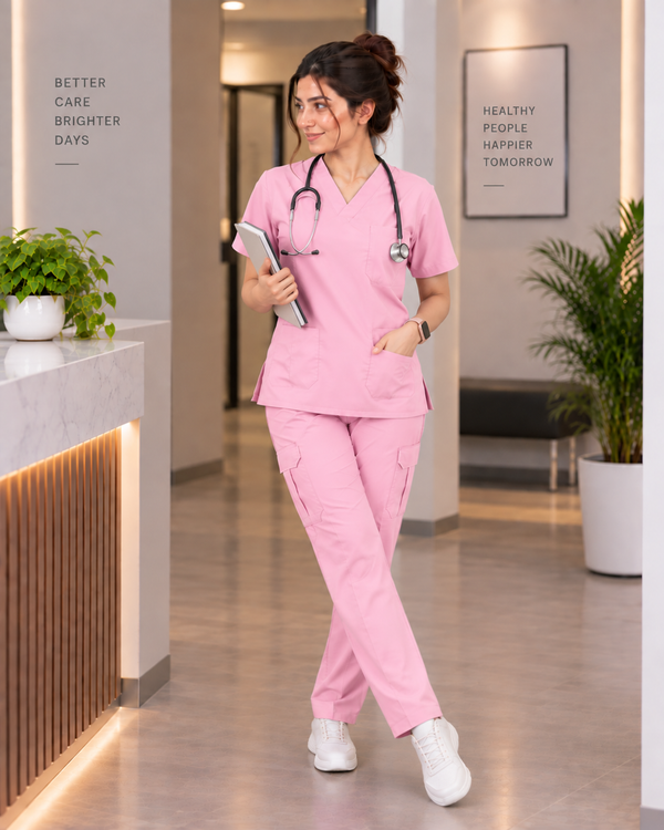 Imported Stretchable Medical Scrubs for Men & Women