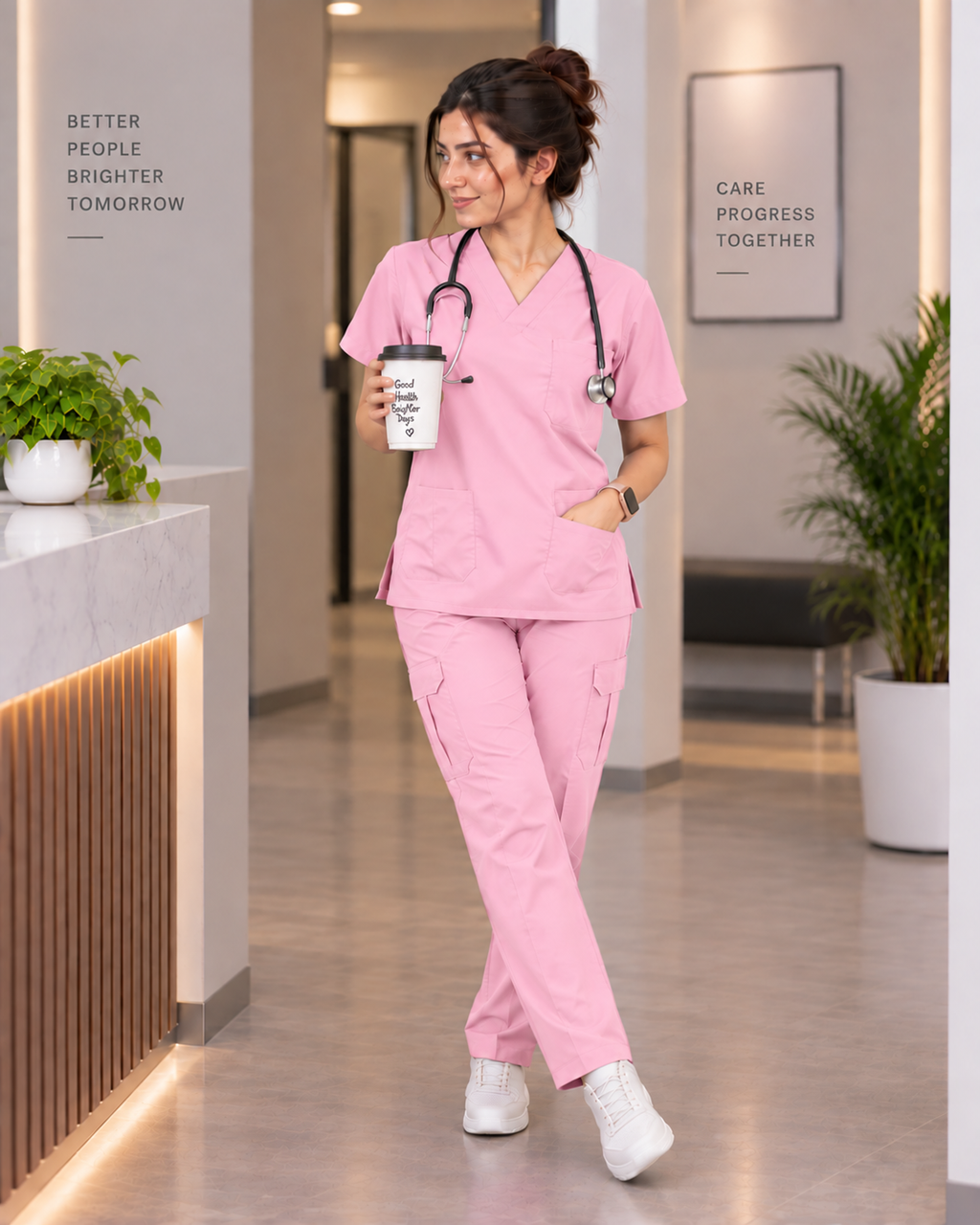Imported Stretchable Medical Scrubs for Men & Women