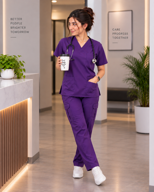 Imported Stretchable Medical Scrubs for Men & Women
