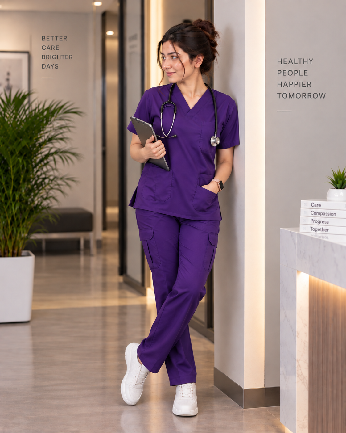 Imported Stretchable Medical Scrubs for Men & Women