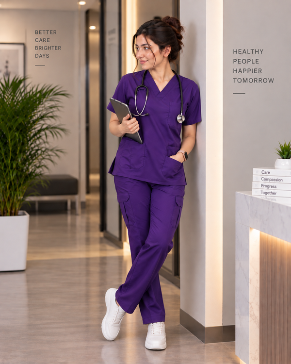 Imported Stretchable Medical Scrubs for Men & Women