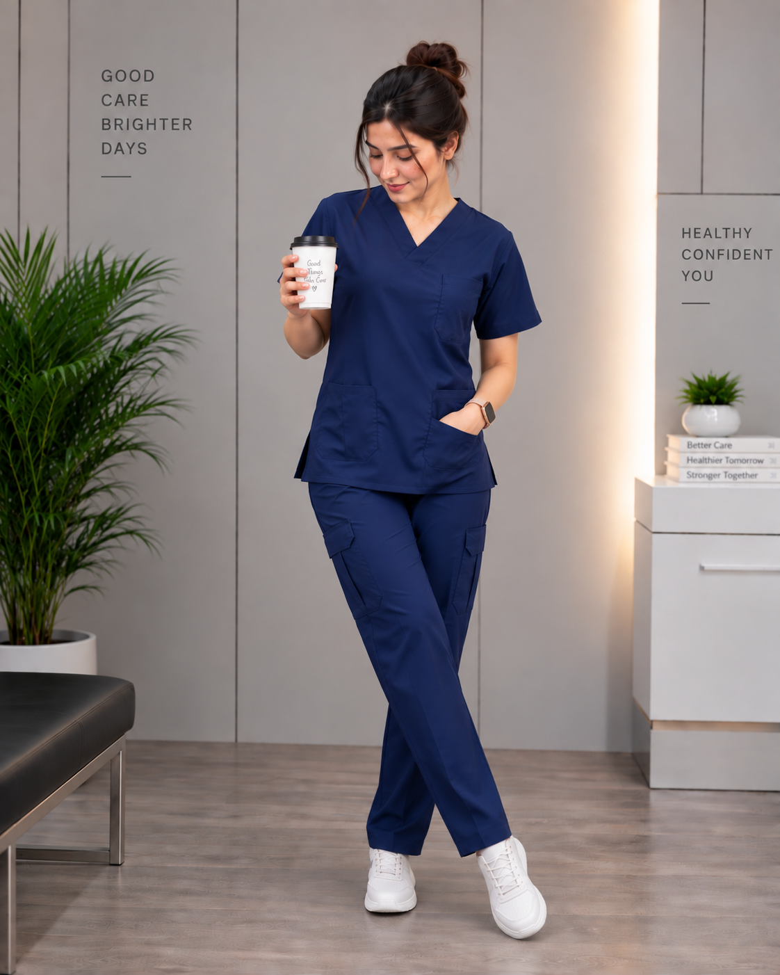 Imported Stretchable Medical Scrubs for Men & Women