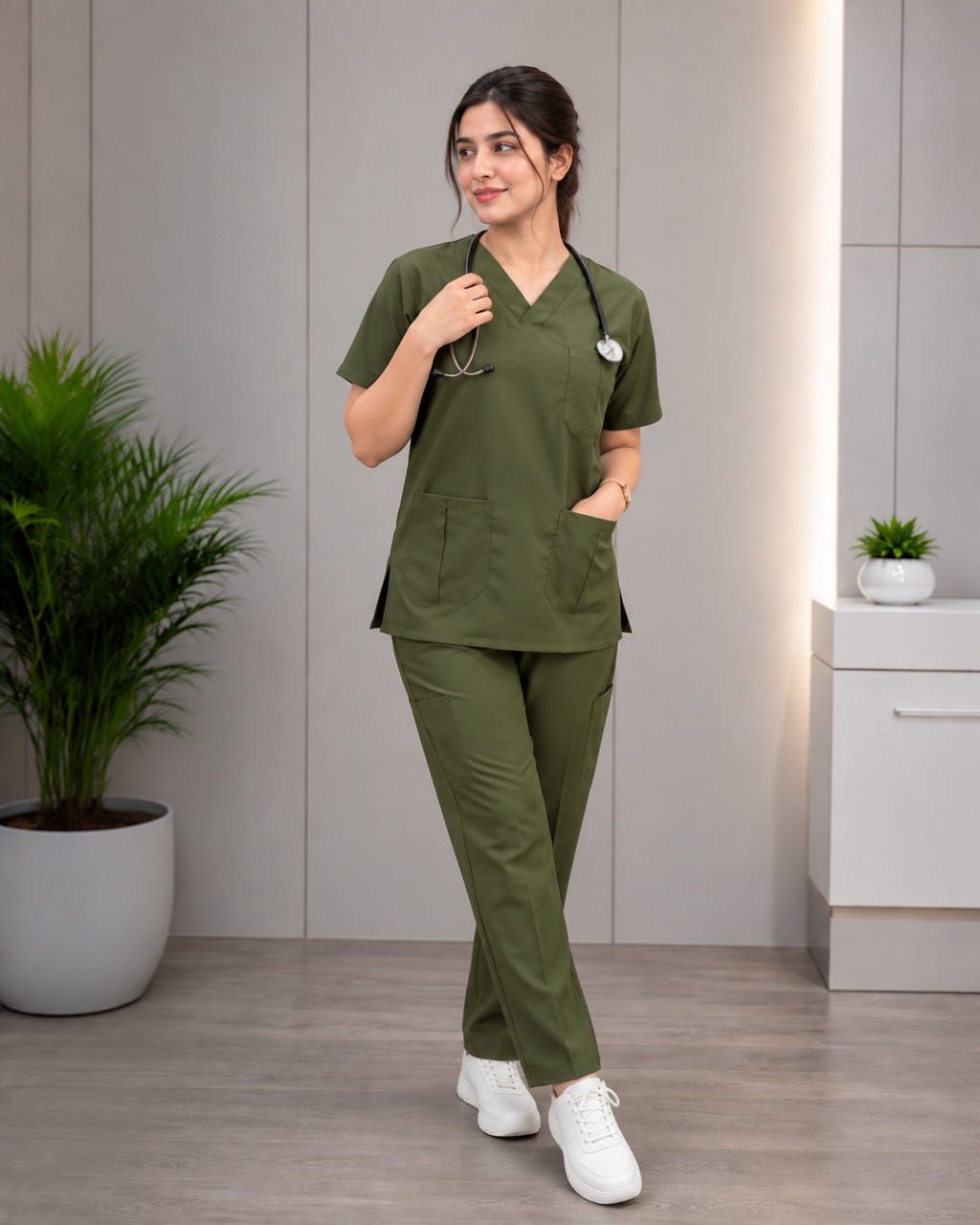 Imported Stretchable Medical Scrubs for Men & Women