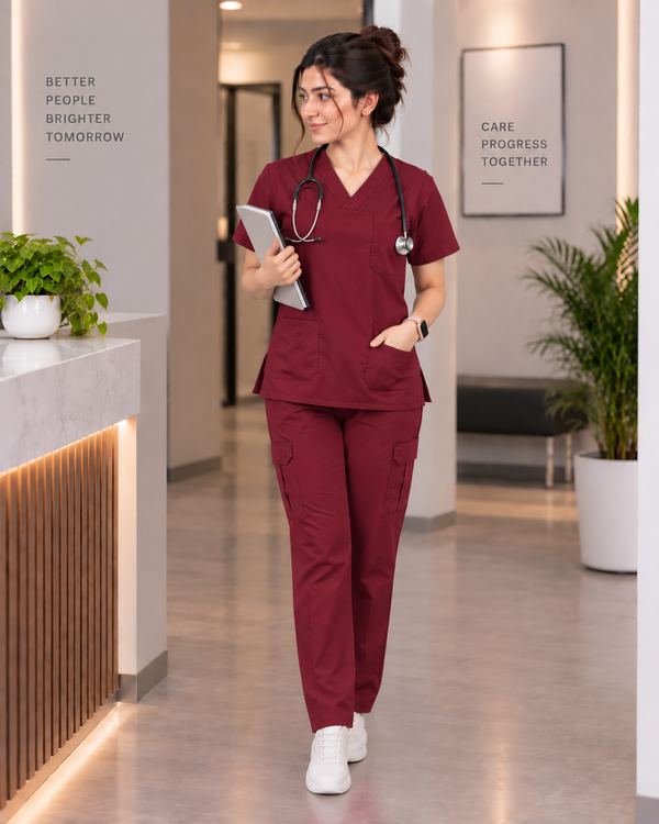 Imported Stretchable Medical Scrubs for Men & Women