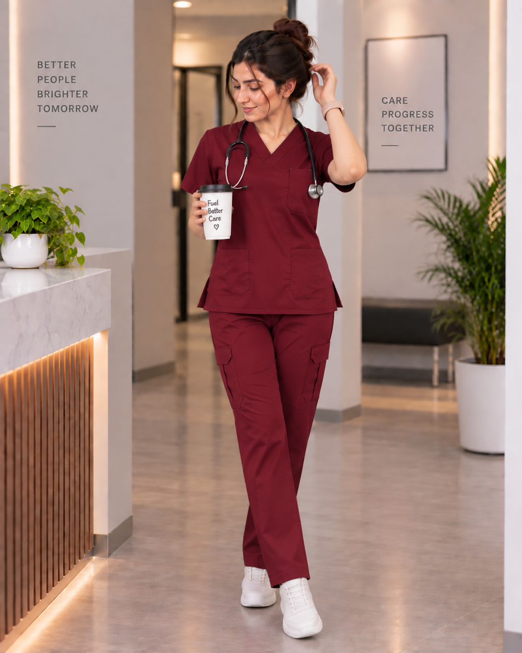 Imported Stretchable Medical Scrubs for Men & Women