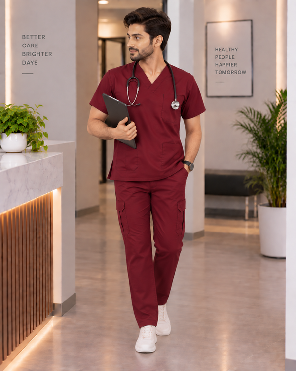 Imported Stretchable Medical Scrubs for Men & Women