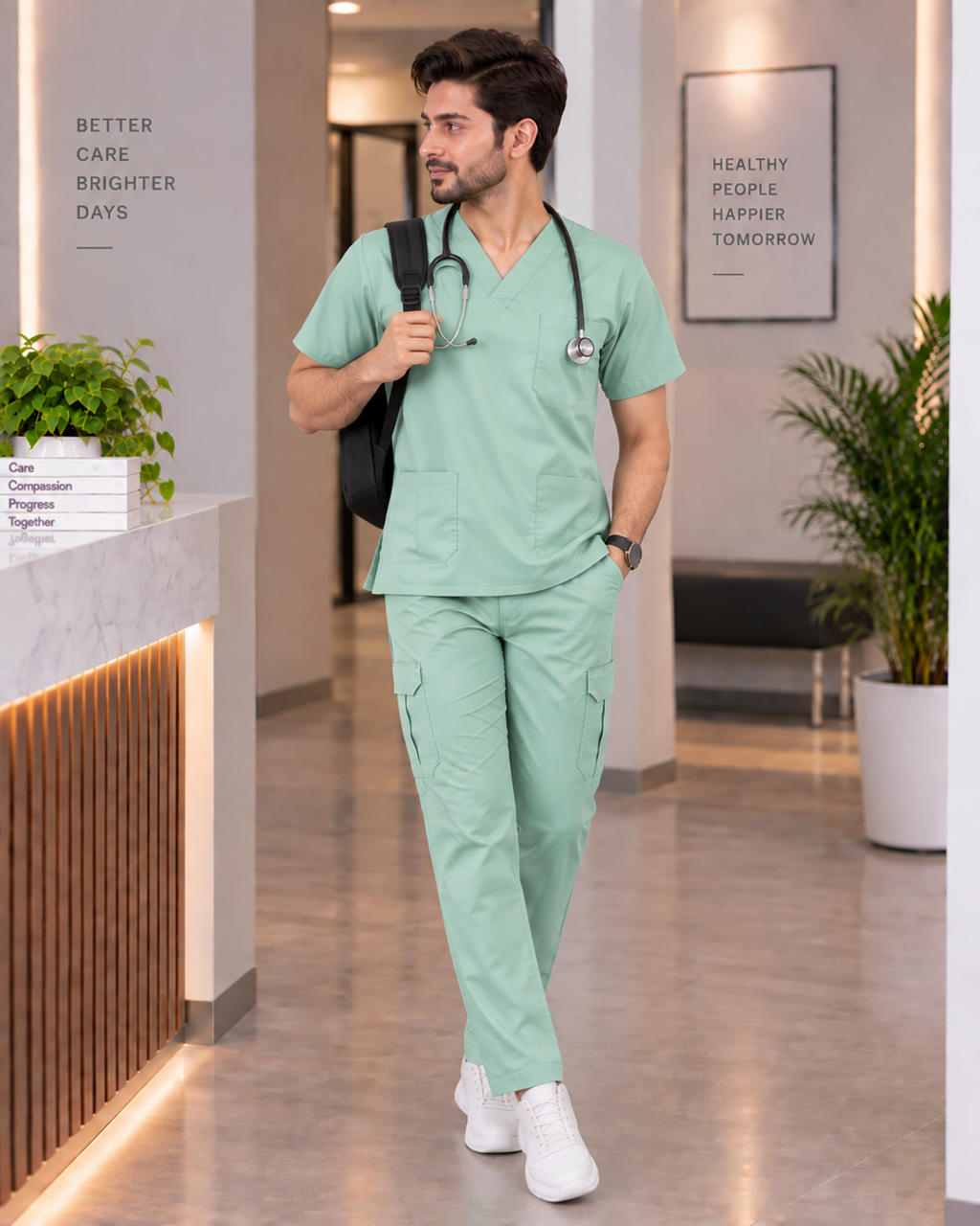Imported Stretchable Medical Scrubs for Men & Women