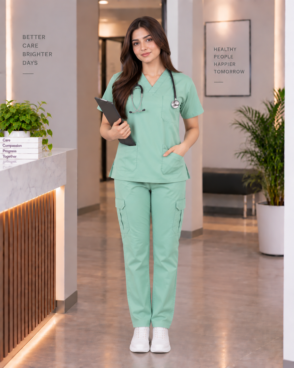Imported Stretchable Medical Scrubs for Men & Women