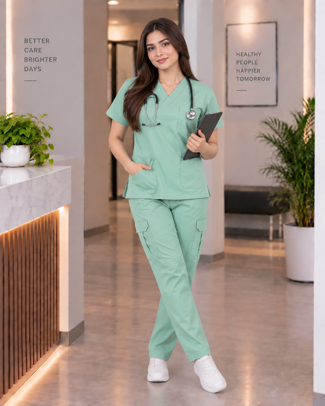 Imported Stretchable Medical Scrubs for Men & Women