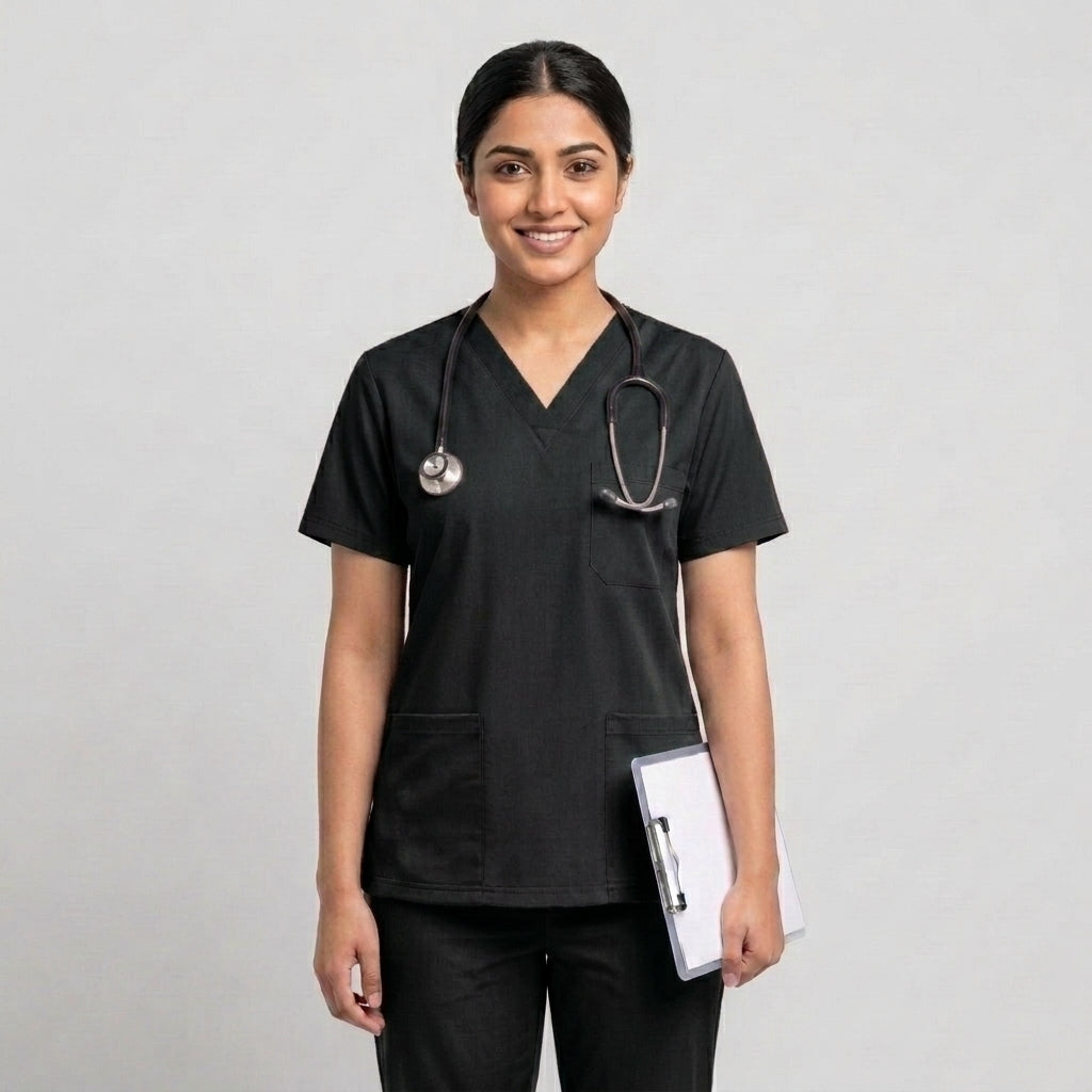 Female Premium Medical Scrubs Secondary image
