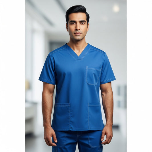 Blue Premium Medical Scrub